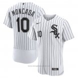 Maglia Baseball Uomo Chicago White Sox Yoan Moncada Primera Autentico Bianco