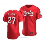 Maglia Baseball Uomo Cincinnati Reds Tyler Naquin Autentico Alternato Rosso