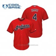 Maglia Baseball Uomo Cleveland Indians Bradley Zimmer Cool Base Alternato 2019 Rosso