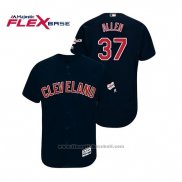 Maglia Baseball Uomo Cleveland Indians Cody Allen 2019 All Star Patch Flex Base Blu