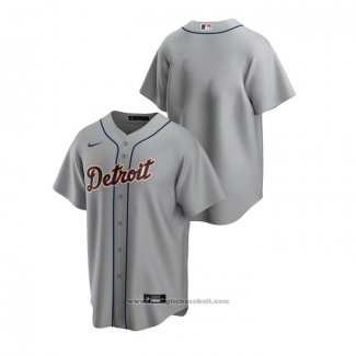 Maglia Baseball Uomo Detroit Tigers Replica Road Grigio