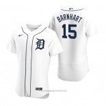 Maglia Baseball Uomo Detroit Tigers Tucker Barnhart Autentico Home Bianco