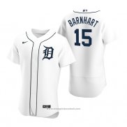 Maglia Baseball Uomo Detroit Tigers Tucker Barnhart Autentico Home Bianco