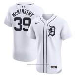 Maglia Baseball Uomo Detroit Tigers Zach Mckinstry Home Elite Bianco