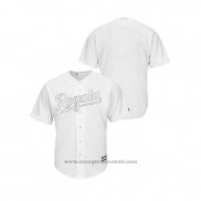 Maglia Baseball Uomo Kansas City Royals019 Players Weekend Replica Bianco