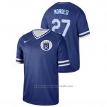 Maglia Baseball Uomo Kansas City Royals Adalberto Mondesi Cooperstown Collection Legend Blu