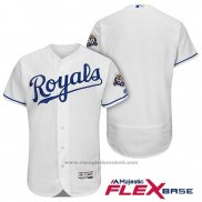 Maglia Baseball Uomo Kansas City Royals Bianco Flex Base