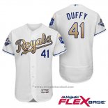 Maglia Baseball Uomo Kansas City Royals Campeones 41 Danny Duffy Flex Base Or