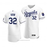 Maglia Baseball Uomo Kansas City Royals Jesse Hahn Autentico Primera Bianco