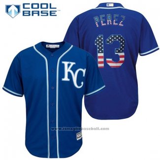 Maglia Baseball Uomo Kansas City Royals Salvador Perez Cool Base