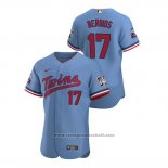 Maglia Baseball Uomo Minnesota Twins Jose Berrios Autentico 2020 Alternato Blu