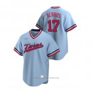 Maglia Baseball Uomo Minnesota Twins Jose Berrios Cooperstown Collection Road Blu