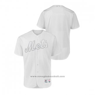 Maglia Baseball Uomo New York Mets 2019 Players Weekend Autentico Bianco