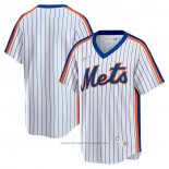 Maglia Baseball Uomo New York Mets Primera Cooperstown Collection Bianco