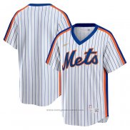Maglia Baseball Uomo New York Mets Primera Cooperstown Collection Bianco