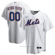 Maglia Baseball Uomo New York Mets Primera Pick-A-player Retired Roster Replica Bianco