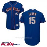 Maglia Baseball Uomo New York Mets Tim Tebow 15 Flex Base