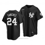 Maglia Baseball Uomo New York Yankees Gary Sanchez Replica 2020 Nero
