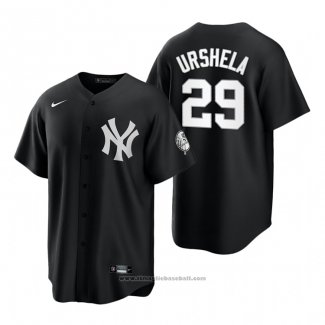 Maglia Baseball Uomo New York Yankees Gio Urshela Replica 2021 Nero