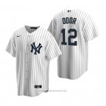 Maglia Baseball Uomo New York Yankees Rougned Odor Replica Home Bianco