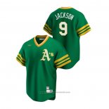 Maglia Baseball Uomo Oakland Athletics Reggie Jackson Cooperstown Collection Road Verde