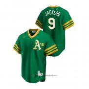 Maglia Baseball Uomo Oakland Athletics Reggie Jackson Cooperstown Collection Road Verde