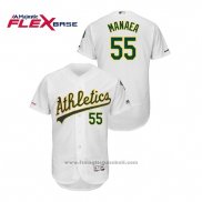 Maglia Baseball Uomo Oakland Athletics Sean Manaea 150 Anniversario Autentico Flex Base Bianco