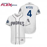 Maglia Baseball Uomo Padres Wil Myers 50 Aniversario Home Flex Base Bianco