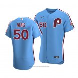 Maglia Baseball Uomo Philadelphia Phillies Hector Neris Autentico Alternato 2020 Blu