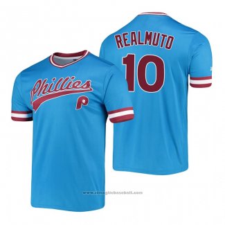 Maglia Baseball Uomo Philadelphia Phillies J.t. Realmuto Flex Base Autentico Collezione Home Bianco