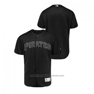 Maglia Baseball Uomo Pittsburgh Pirates 2019 Players Weekend Autentico Nero