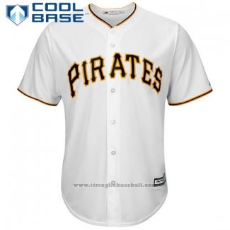 Maglia Baseball Uomo Pittsburgh Pirates Cool Base Bianco