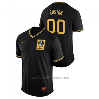 Maglia Baseball Uomo Pittsburgh Pirates Custom Cooperstown Collection Legend Nero