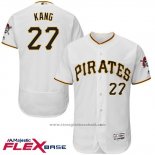 Maglia Baseball Uomo Pittsburgh Pirates Jung Ho Kang Bianco Flex Base Autentico Collection