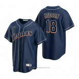 Maglia Baseball Uomo San Diego Padres Daniel Hudson Cooperstown Collection Blu