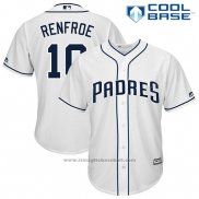 Maglia Baseball Uomo San Diego Padres Hunter Renfroe Bianco Cool Base