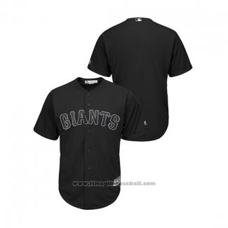 Maglia Baseball Uomo San Francisco Giants 2019 Players Weekend Replica Nero