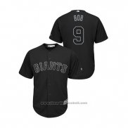 Maglia Baseball Uomo San Francisco Giants Brandon Belt 2019 Players Weekend Replica Nero