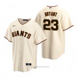 Maglia Baseball Uomo San Francisco Giants Kris Bryant Replica Home Crema