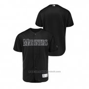 Maglia Baseball Uomo Seattle Mariners 2019 Players Weekend Autentico Nero