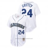 Maglia Baseball Uomo Seattle Mariners Ken Griffey Jr. Replica Alternato Verde