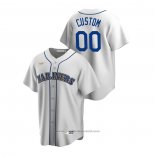 Maglia Baseball Uomo Seattle Mariners Personalizzate Cooperstown Collection Home Bianco