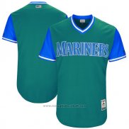Maglia Baseball Uomo Seattle Mariners Players Weekend 2017 Personalizzate Verde