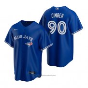 Maglia Baseball Uomo Toronto Blue Jays Adam Cimber Replica Alternato Blu