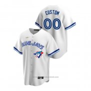 Maglia Baseball Uomo Toronto Blue Jays Personalizzate Cooperstown Collection Home Bianco