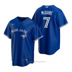 Maglia Baseball Uomo Toronto Blue Jays Reese Mcguire Replica Alternato Blu