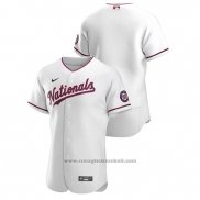 Maglia Baseball Uomo Washington Nationals Autentico 2020 Alternato Bianco