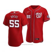 Maglia Baseball Uomo Washington Nationals Dakota Bacus Autentico Alternato Rosso