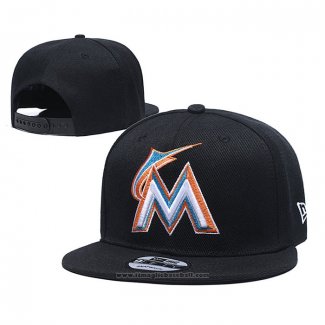 Cappellino Miami Marlins 9FIFTY Snapback Nero