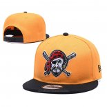 Cappellino Pittsburgh Pirates 9FIFTY Snapback Nero Arancione